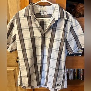 Mens button up shirt.